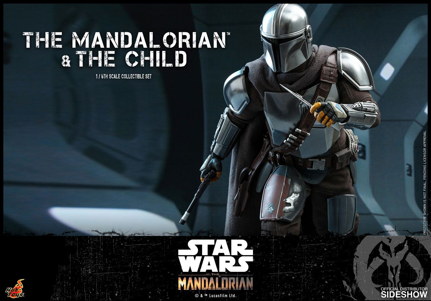 Star Wars: The Mandalorian and The Child 1:6 Scale Figure Set 
