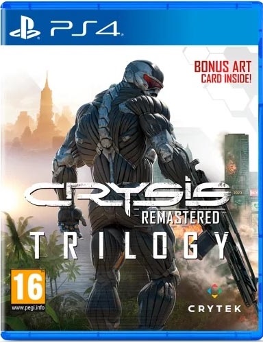 Crysis Remastered Trilogy + Bonus Art Card PS4 (Novo)