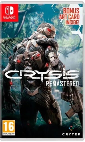 Crysis Remastered Trilogy + Bonus Art Card Nintendo Switch (Novo)