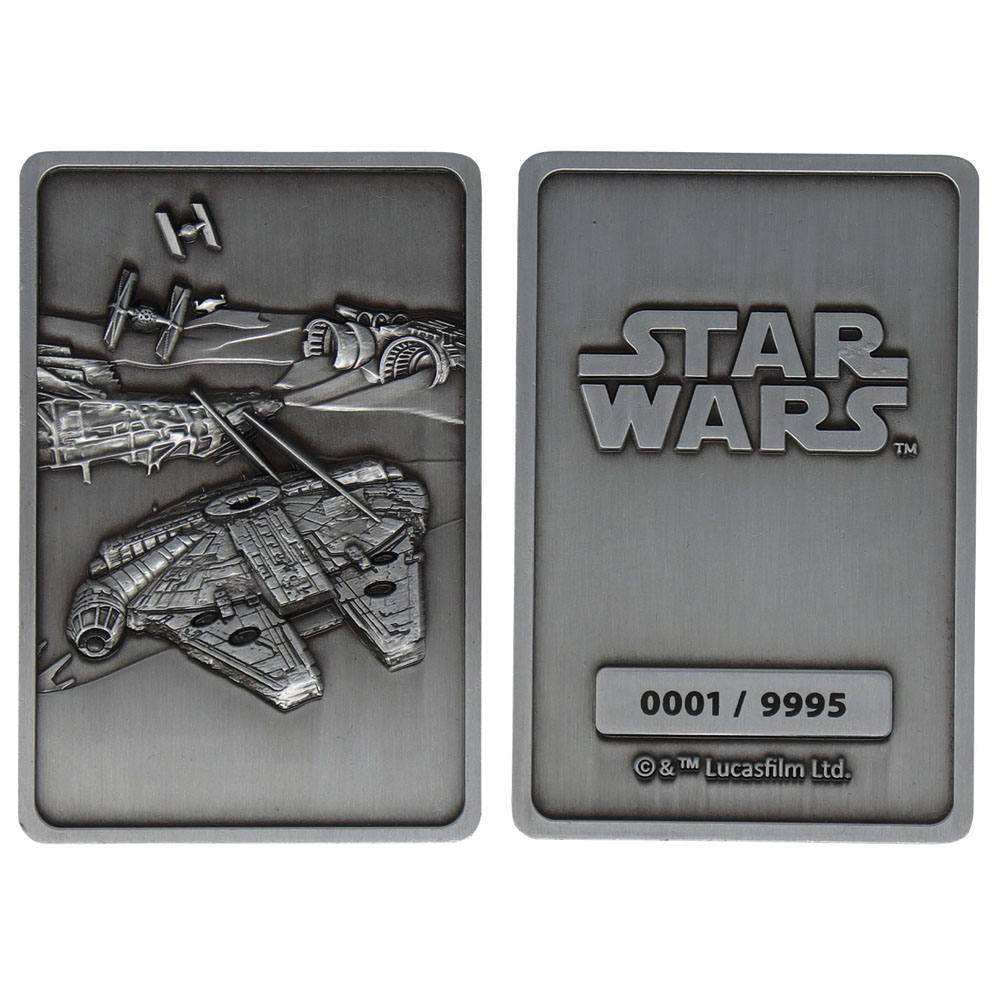 Star Wars Iconic Scene Collection Limited Edition Ingot Millenium Falcon