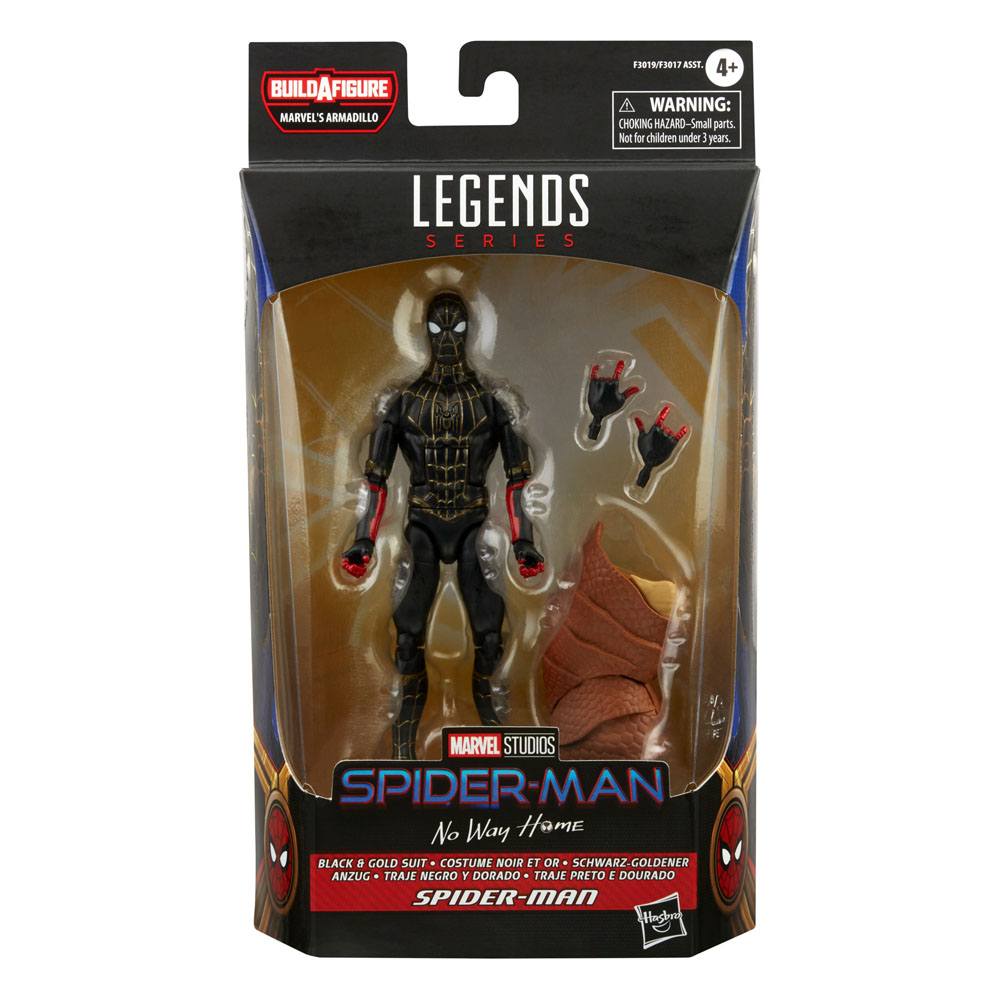 Spider-Man Marvel Legends Action Figure Spider-Man Black & Gold Suit 15 cm 