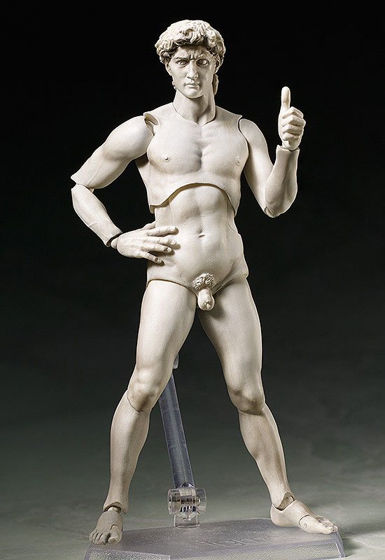 The Table Museum Figma Action Figure Davide di Michelangelo 15 cm