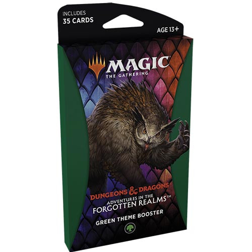 Magic the Gathering - Forgotten Realms Green Theme Booster (English)