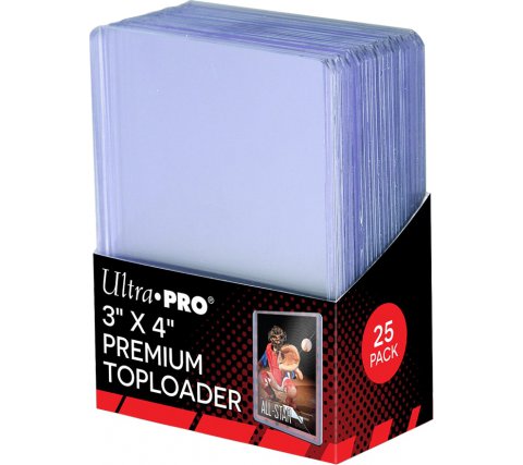 UP - Toploader - Super Clear Premium (25 pieces)