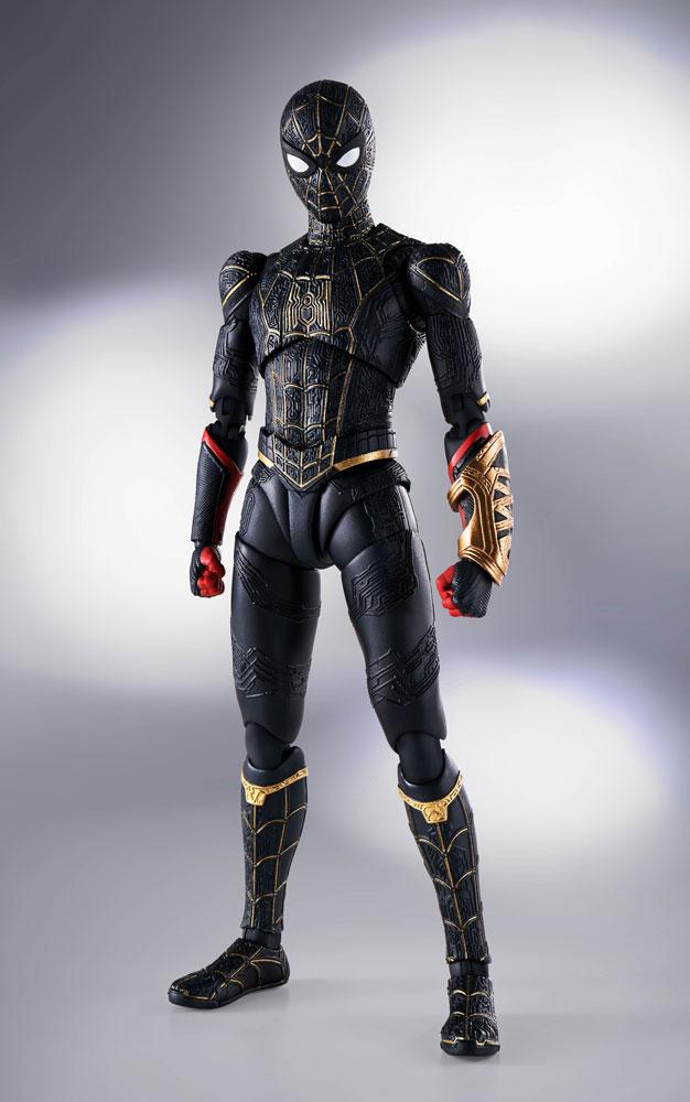 Spider-Man:No Way Home Figuarts Action Figure Spider-Man Black & Gold Suit 