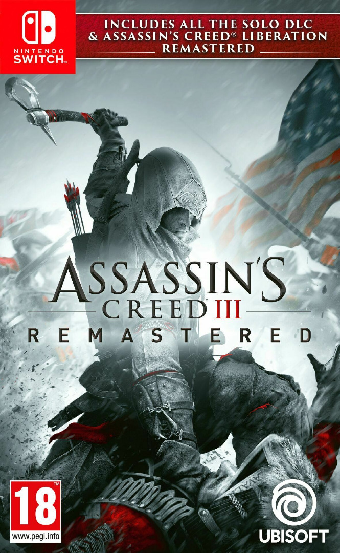 Assassins Creed 3 Remastered Nintendo Switch (Novo)