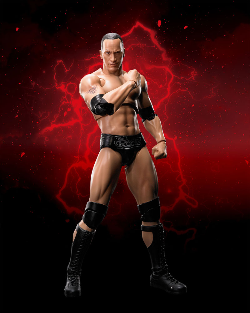WWE S.H. Figuarts Action Figure The Rock 16 cm