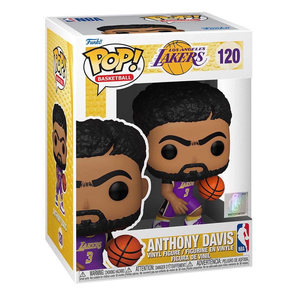 NBA Legends POP! Sports Vinyl Lakers - Anthony Davis (Purple Jersey) 9 cm