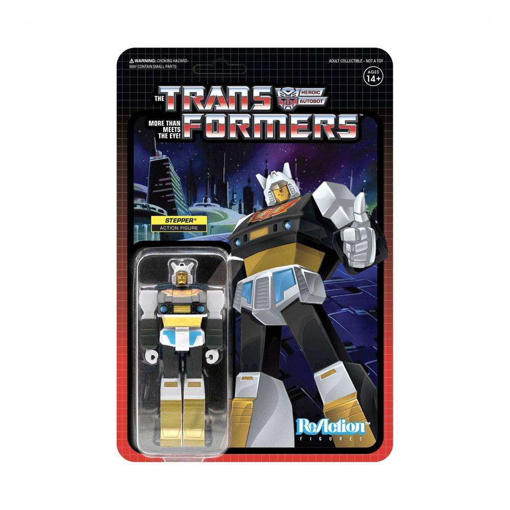 Transformers ReAction Action Figure Stepper 10 cm