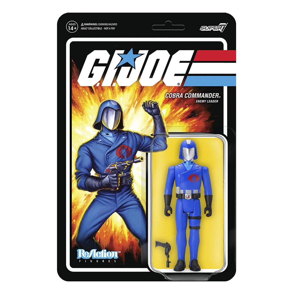 G.I. Joe ReAction Action Figure Cobra Commander 10 cm