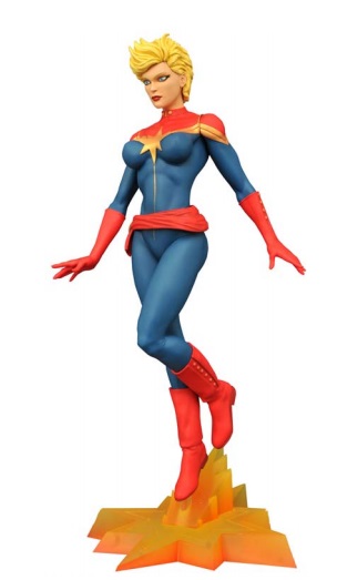 Marvel Femme Fatales: Captain Marvel PVC Figure 23 cm