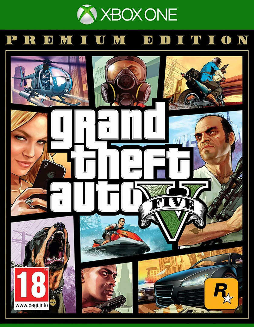 Grand Theft Auto: V Premium Edition Xbox One (Novo)