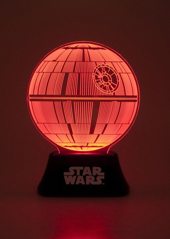 Star Wars Episode VII Acrylic Table Light Death Star 18 cm