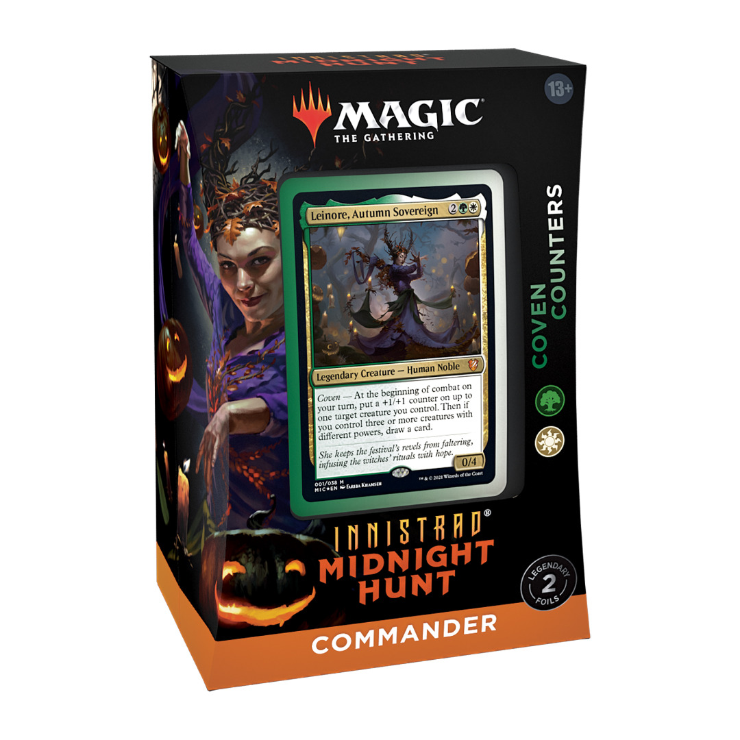 Magic the Gathering: Midnight Hunt Commander Deck Coven Counters - EN