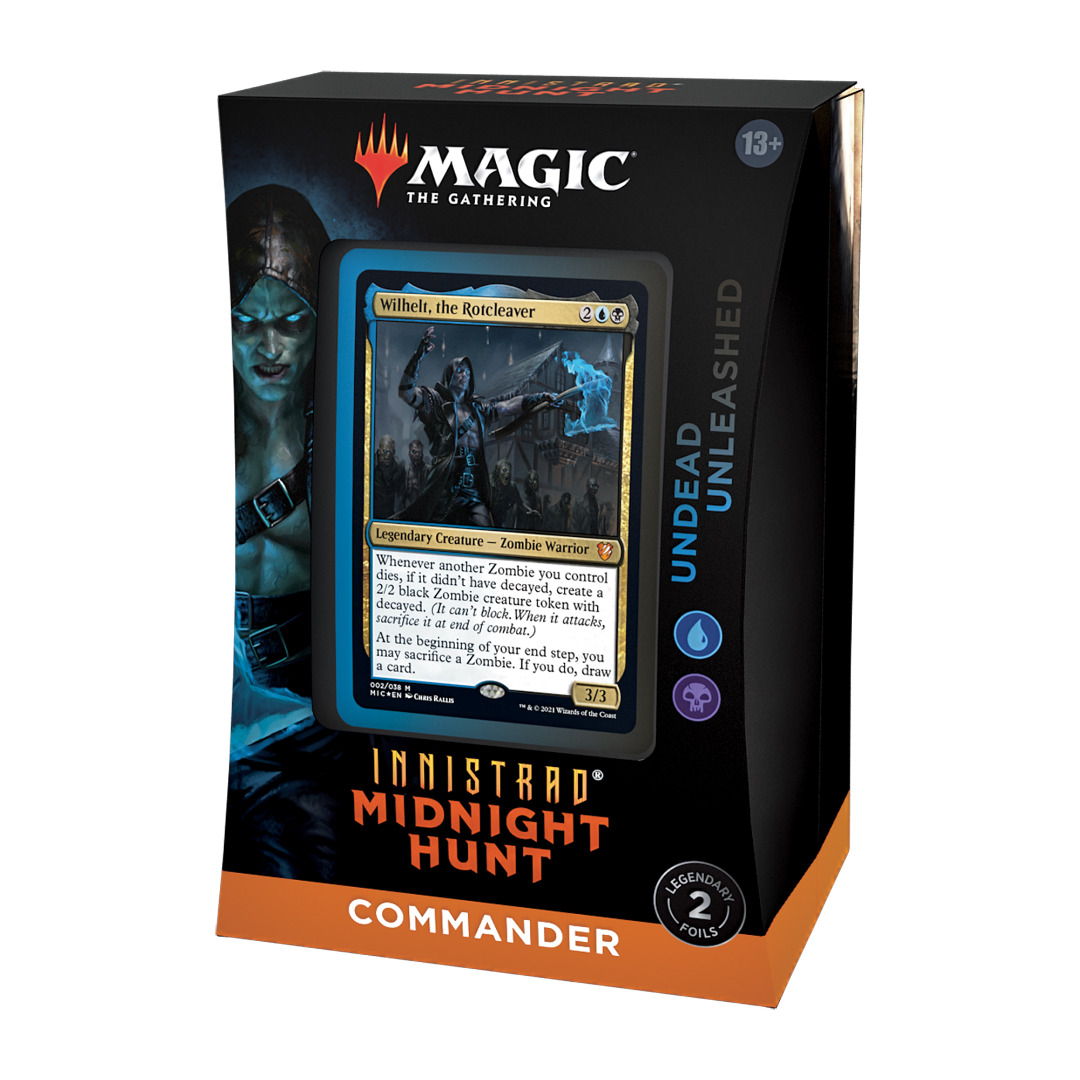 Magic the Gathering: Midnight Hunt Commander Deck Undead Unleashed - EN