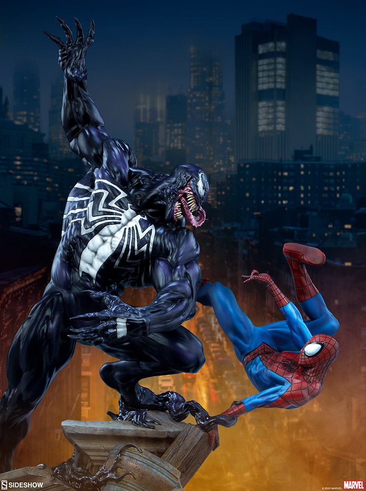 Marvel: Spider-Man vs Venom Maquette 