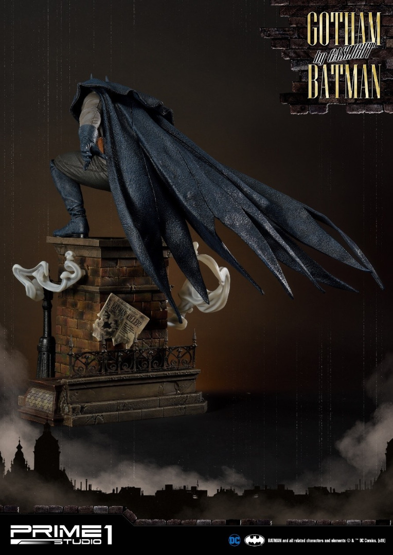Batman Arkham Origins Statue 1/5 Gotham Gaslight Batman Blue Version 57 cm