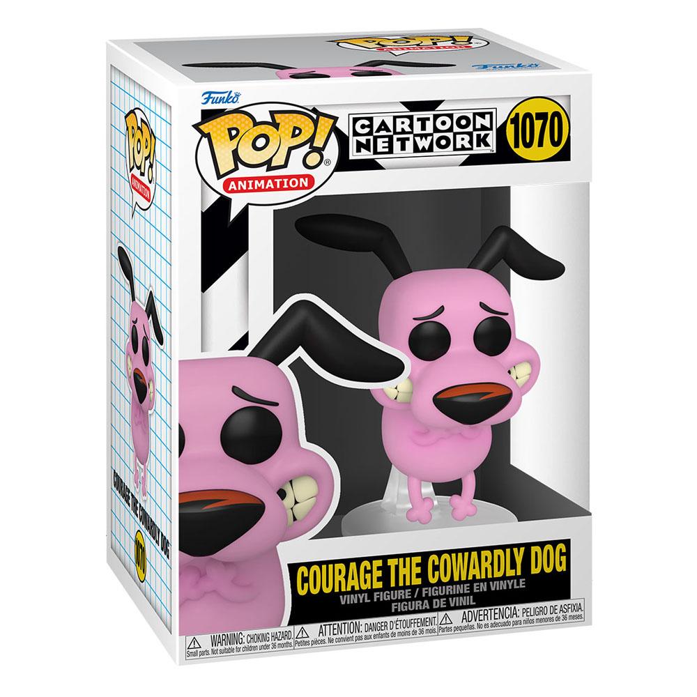 Courage the Cowardly Dog POP! Animation Vinyl Figure Courage 9 cm