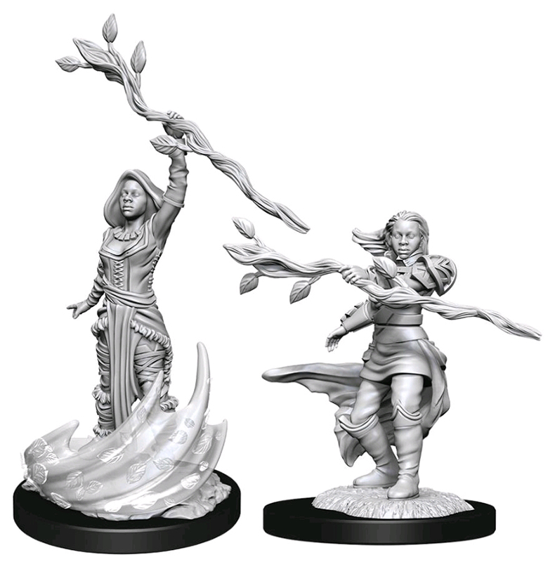 Dungeons and Dragons: Nolzur's Marvelous Minatures - Human Druid Female 