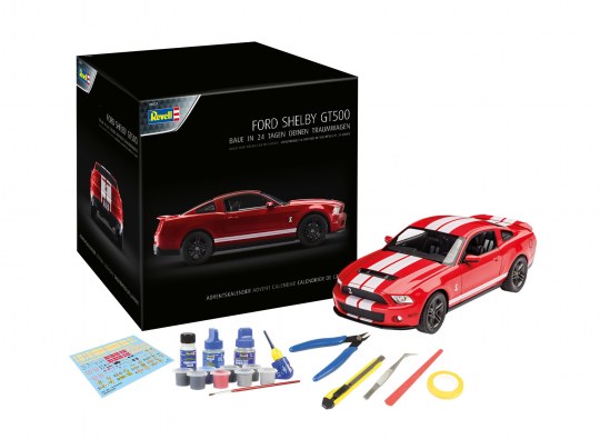 Revell Advent Calendar Ford Shelby GT Scale 1:25