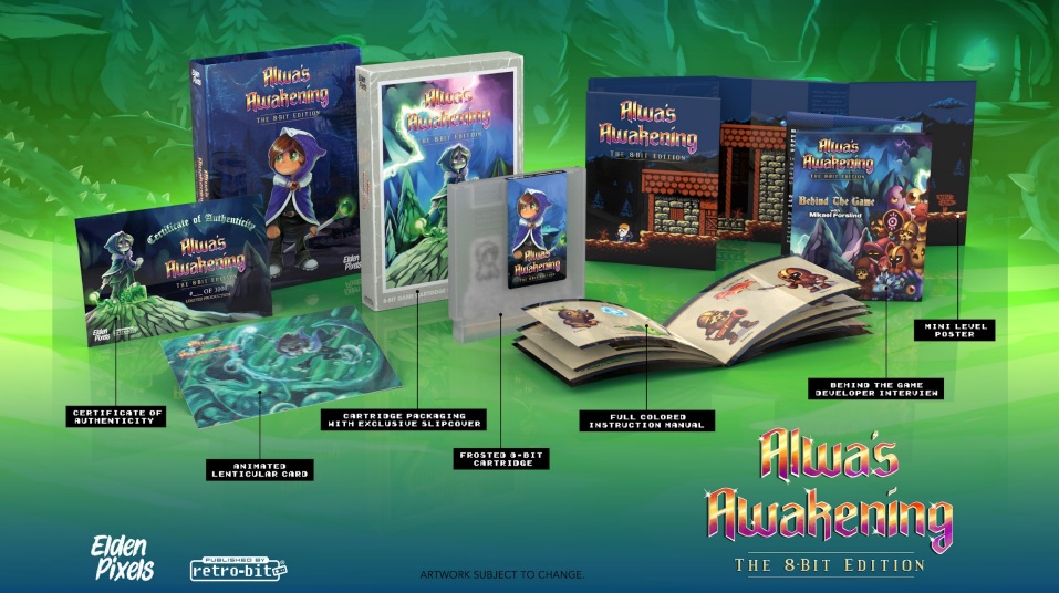 Alwas Awakening NES Collectors Edition NES Limited to 3000 Units Worldwide