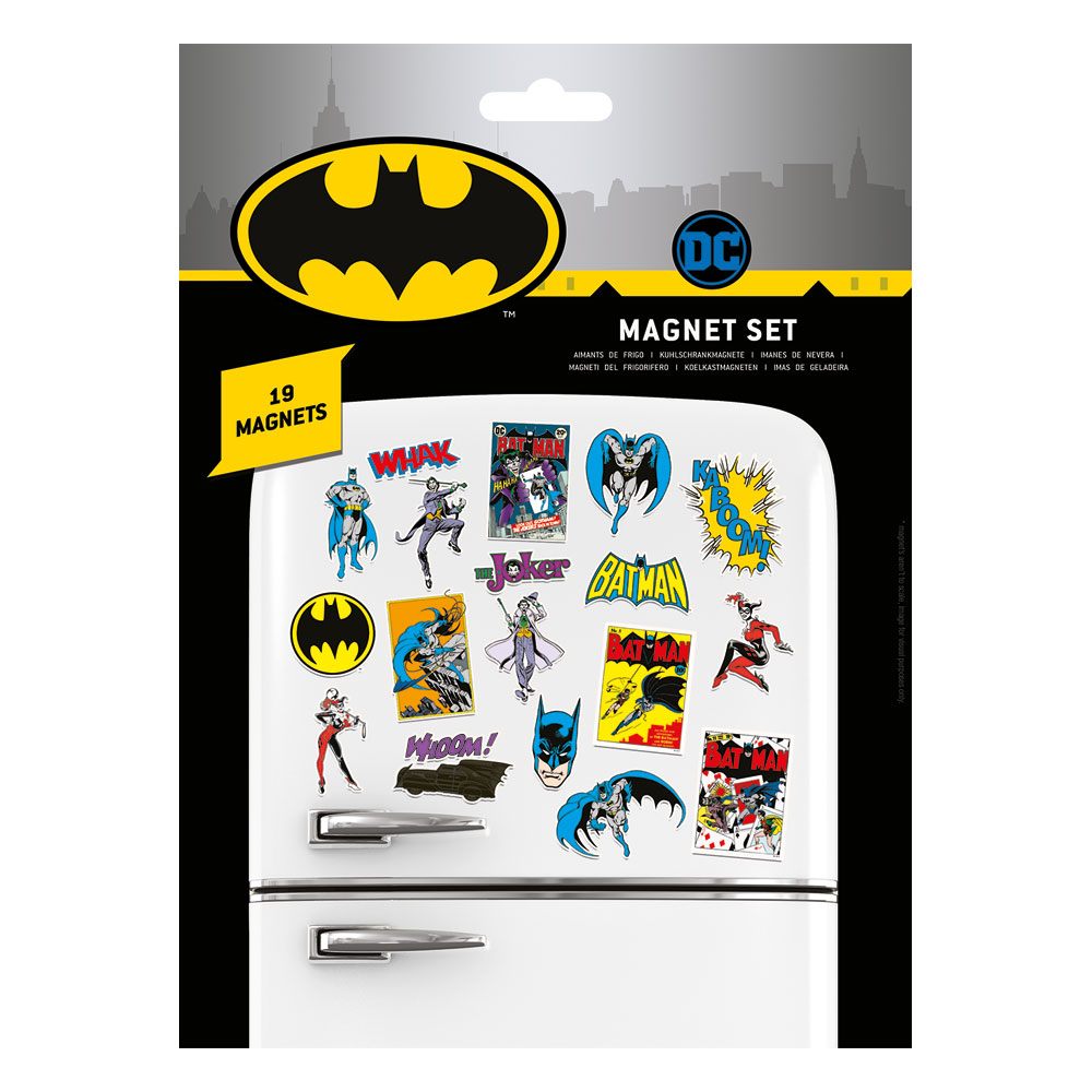 DC Comics (Batman Retro) Magnet Set