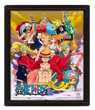 One Piece (Straw Hat Crew Victory A) - Framed