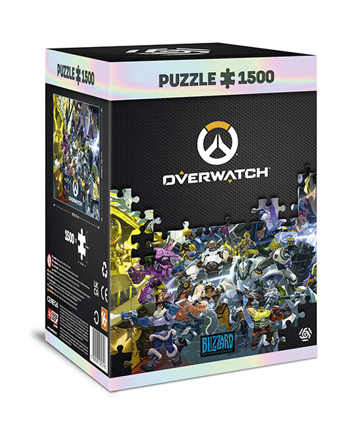 Overwatch Heroes Collage Puzzle (1500 Pieces)