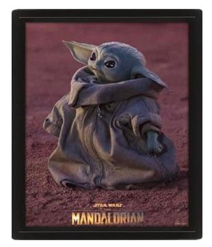 Star Wars: The Mandalorian (Grogu) - Framed
