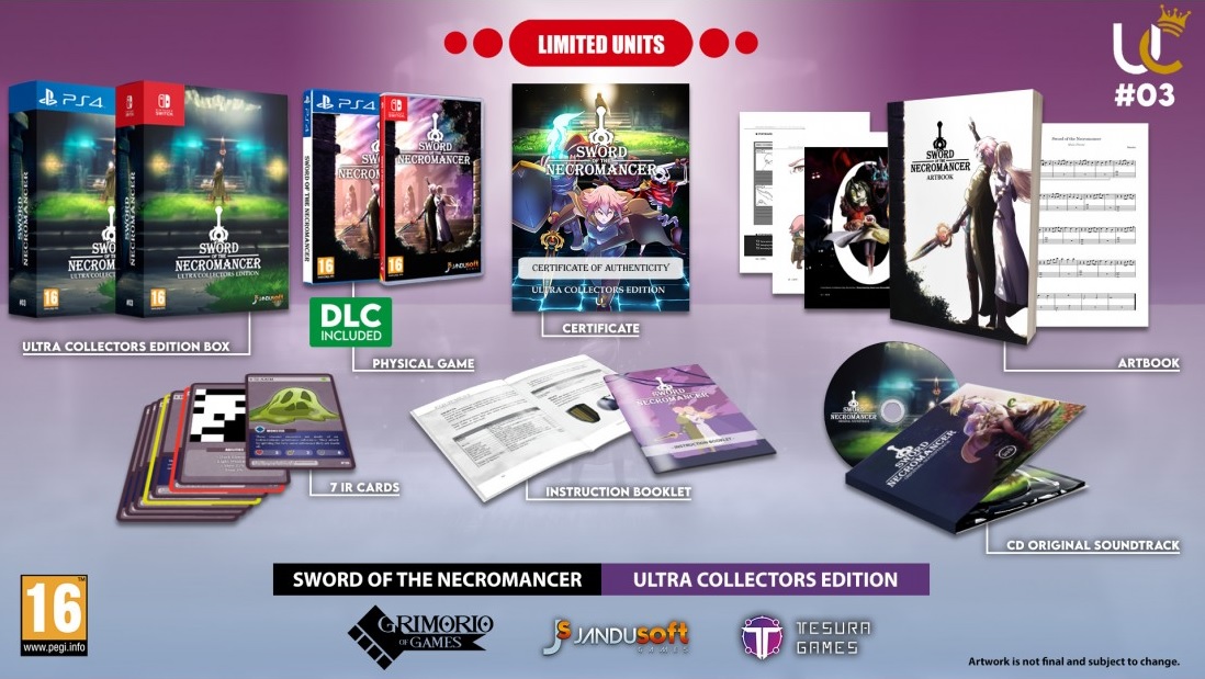 Sword of The Necromancer Ultra Collector's Edition PS4 (Novo)