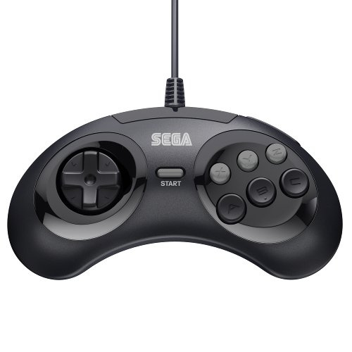 Retro-bit SEGA Megadrive 6-Button Arcade Pad Black/Preto