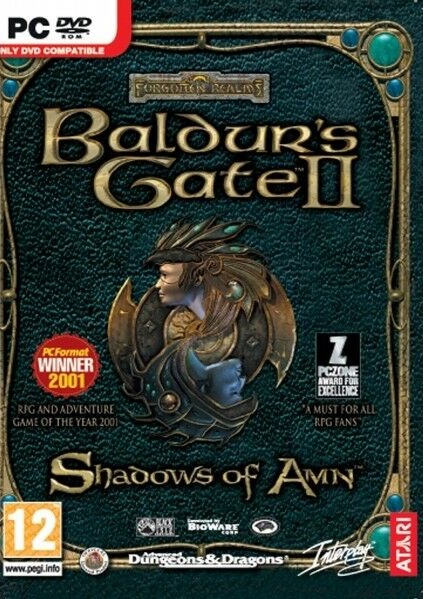 Baldur's Gate II: Shadows of Amn PC (Novo)