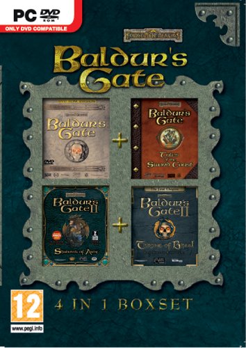 Baldur's Gate: 4 in 1 Box Set PC (Novo)