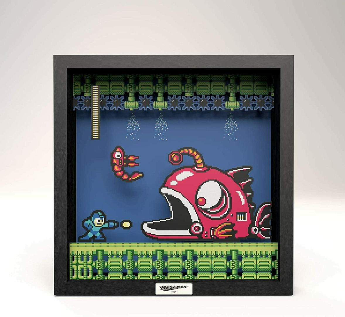 Pixel Frames Megaman 2 Lantern Fish
