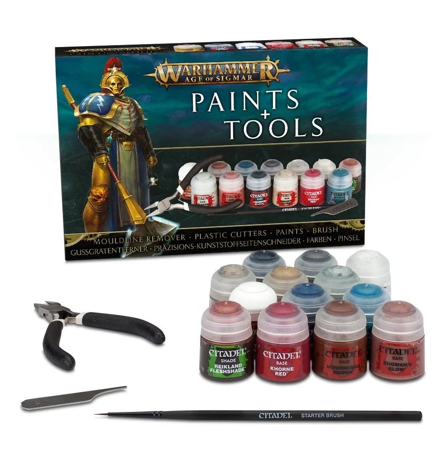 Warhammer: Age of Sigmar Paints & Tools Set