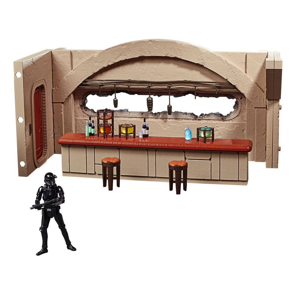 Star Wars Mandalorian Vintage Nevarro Cantina with Imperial Death Trooper