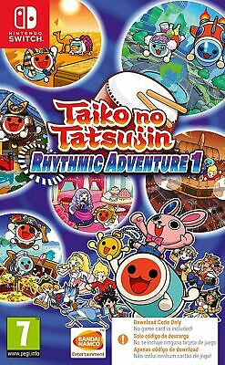 Taiko No Tatsujin: Rhythmic Adventure 1 (Code in Box) Nintendo Switch(Novo)