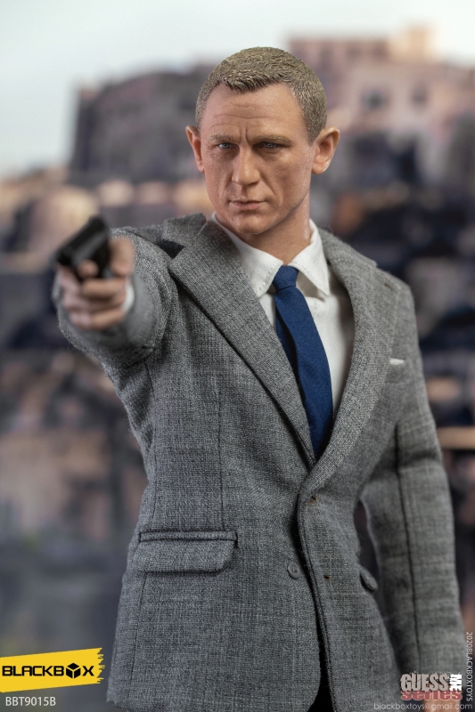 James Bond 007 No Time To Die Action Figure 1/6 Grey Suit Version