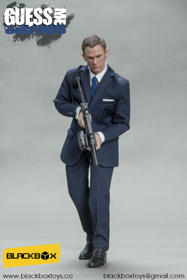 James Bond 007 Spectre Action Figure 1/6 Blue Suit Version