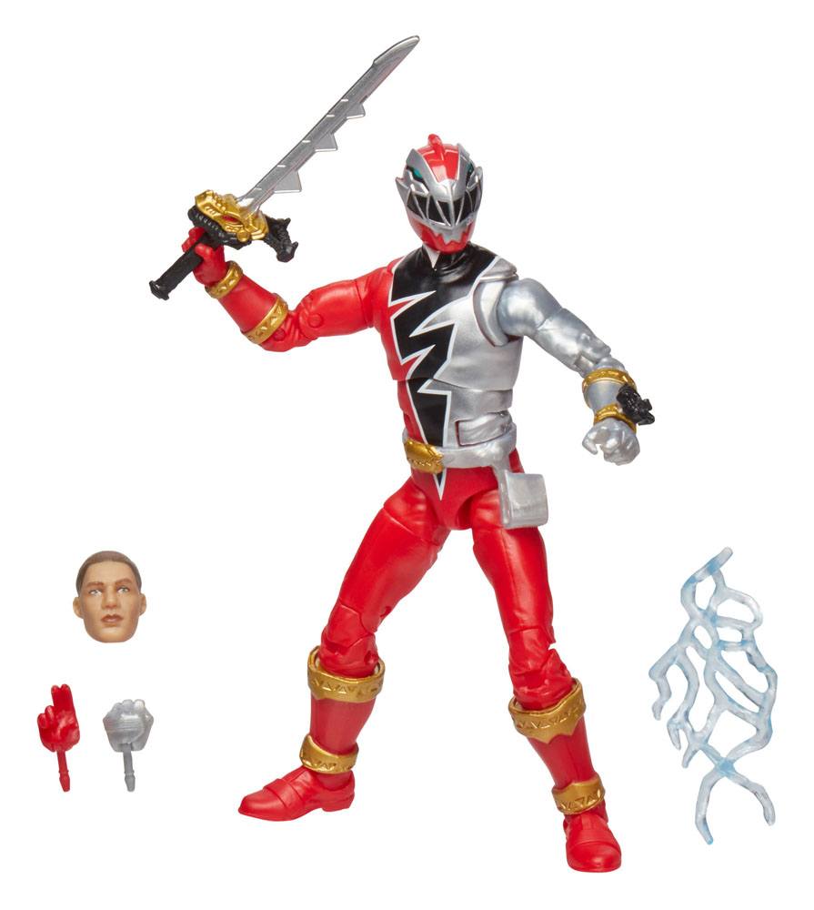 Power Rangers Dino Fury Lightning Collection Action Figure Red Ranger 15 cm