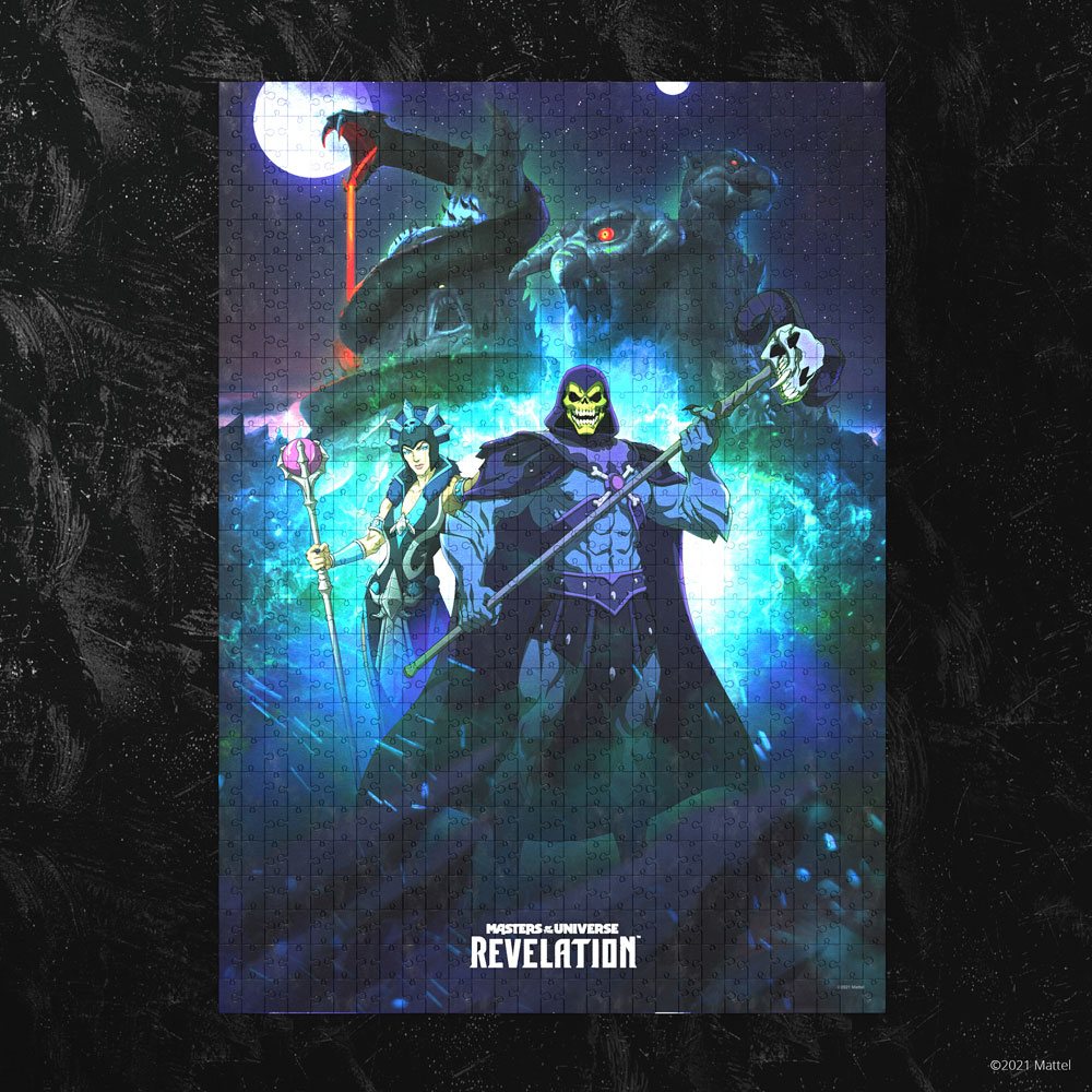Masters of the Universe:Revelation Puzzle Skeletor and Evil-Lyn 1000 pieces
