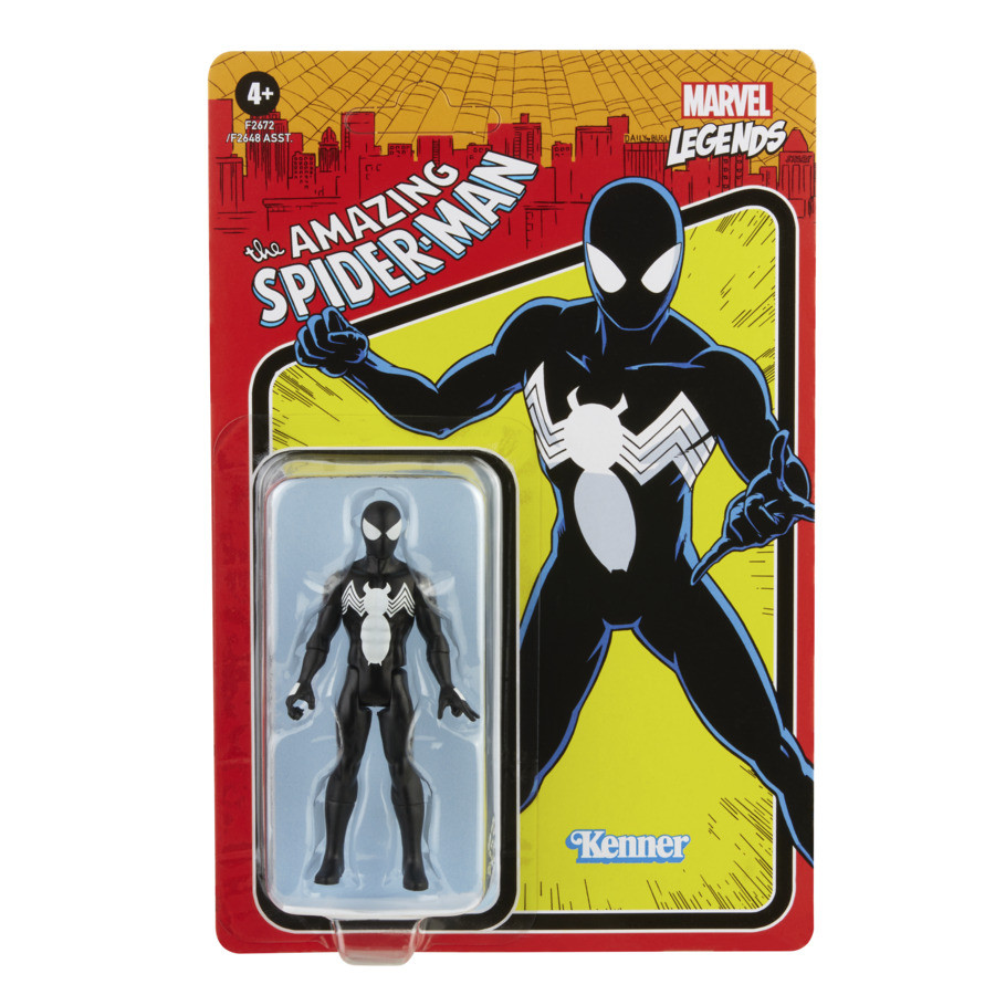 Marvel Legends Retro Action Figure Symbiote Spider-Man 10 cm