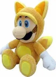 Nintendo Super Mario Fox Luigi Plush 22 cm