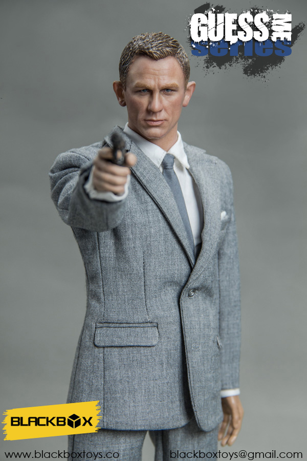 James Bond 007 Spectre Action Figure 1/6 Grey Suit Version