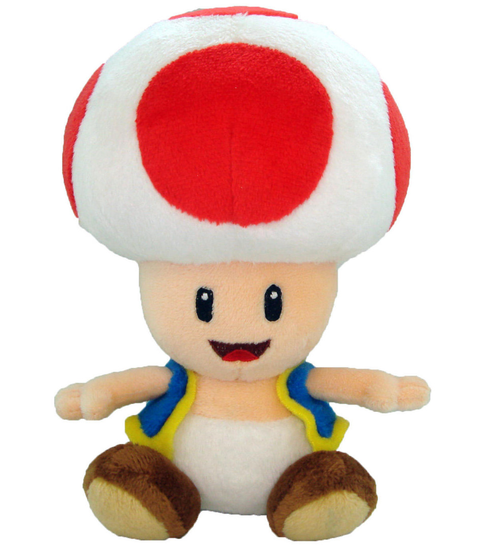 Super Mario: Toad 10 inch Plush