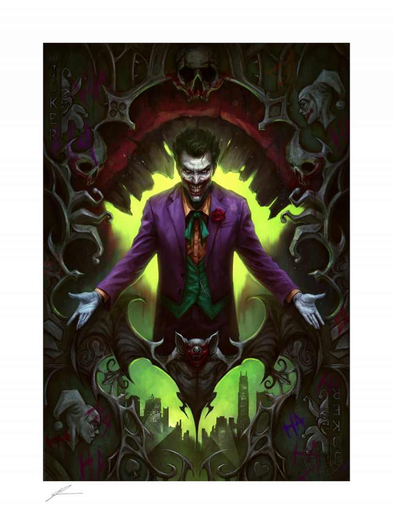 DC Comics: The Joker - Wild Card Unframed Art Print 