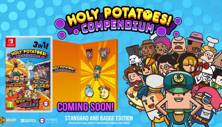 Holy Potatoes Compendium Badge Collector's Edition Nintendo Switch (Novo)