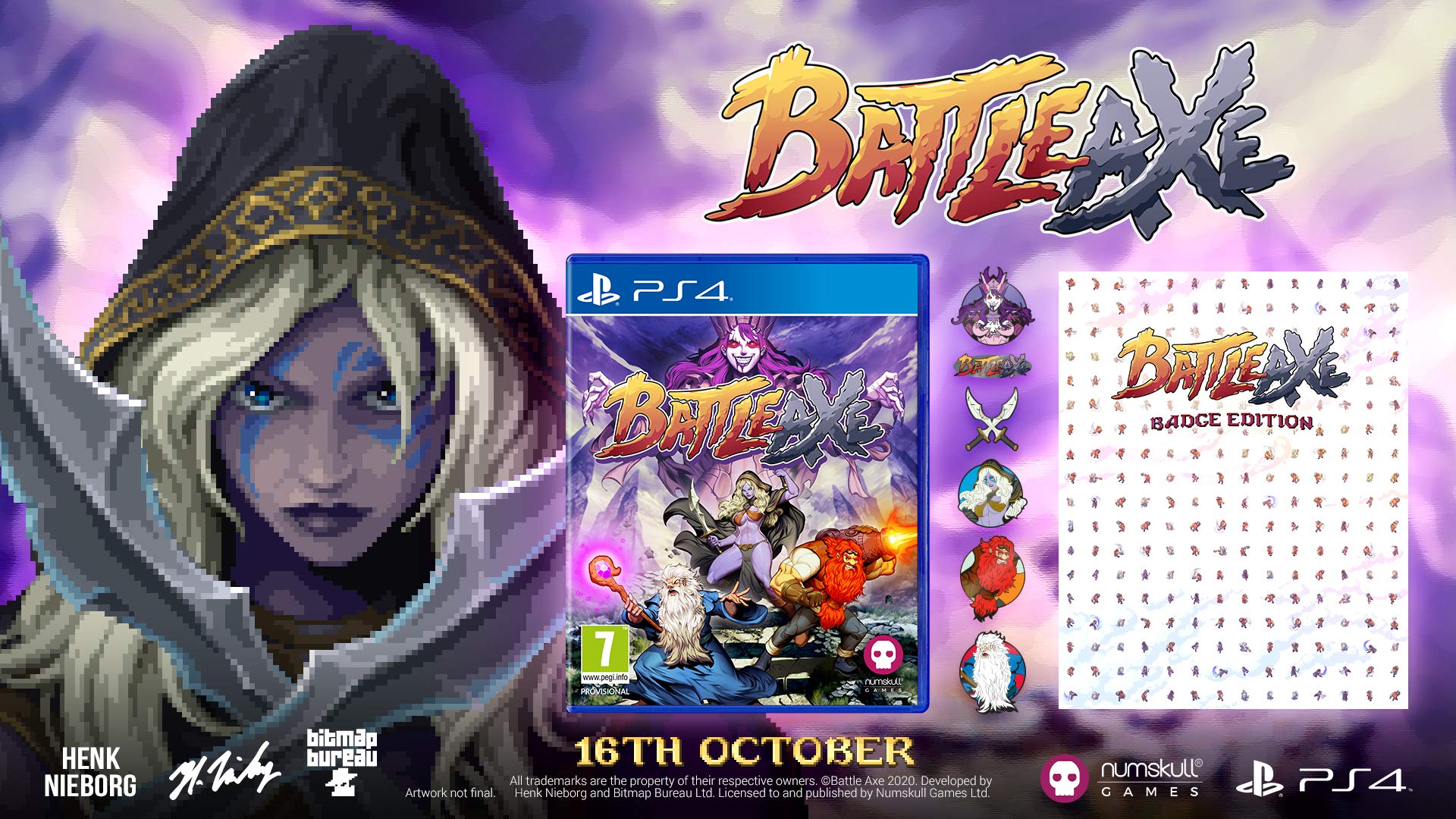 Battle Axe Badge Edition PS4 (Novo)