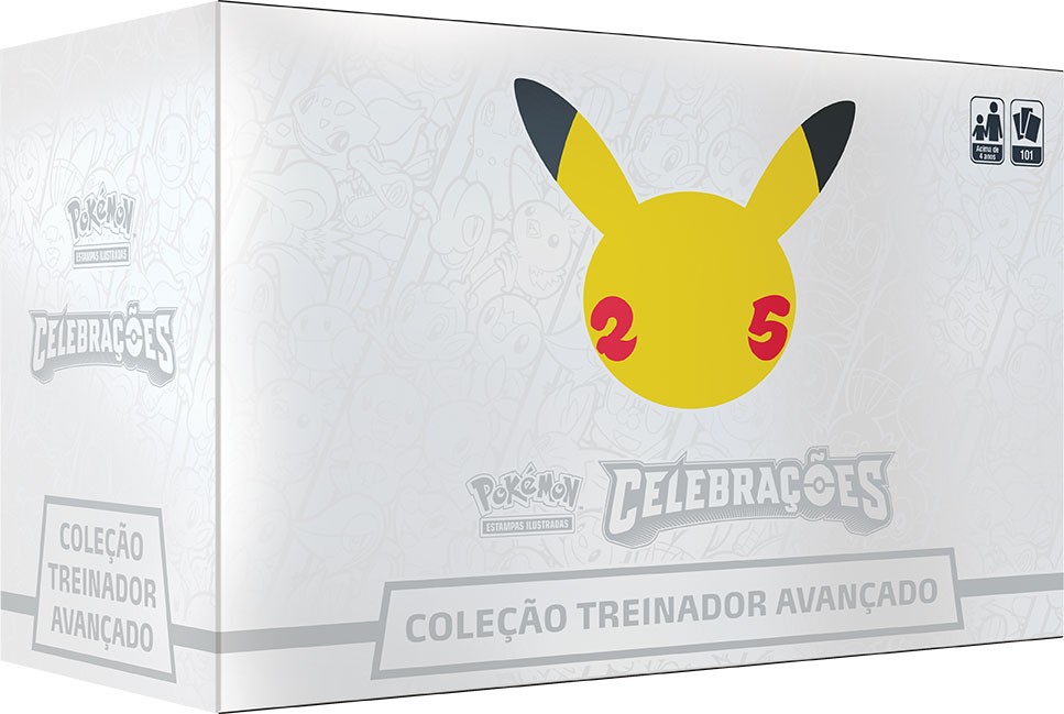 Pokémon Celebrações Box Coleção Treinador Avançado (Português)