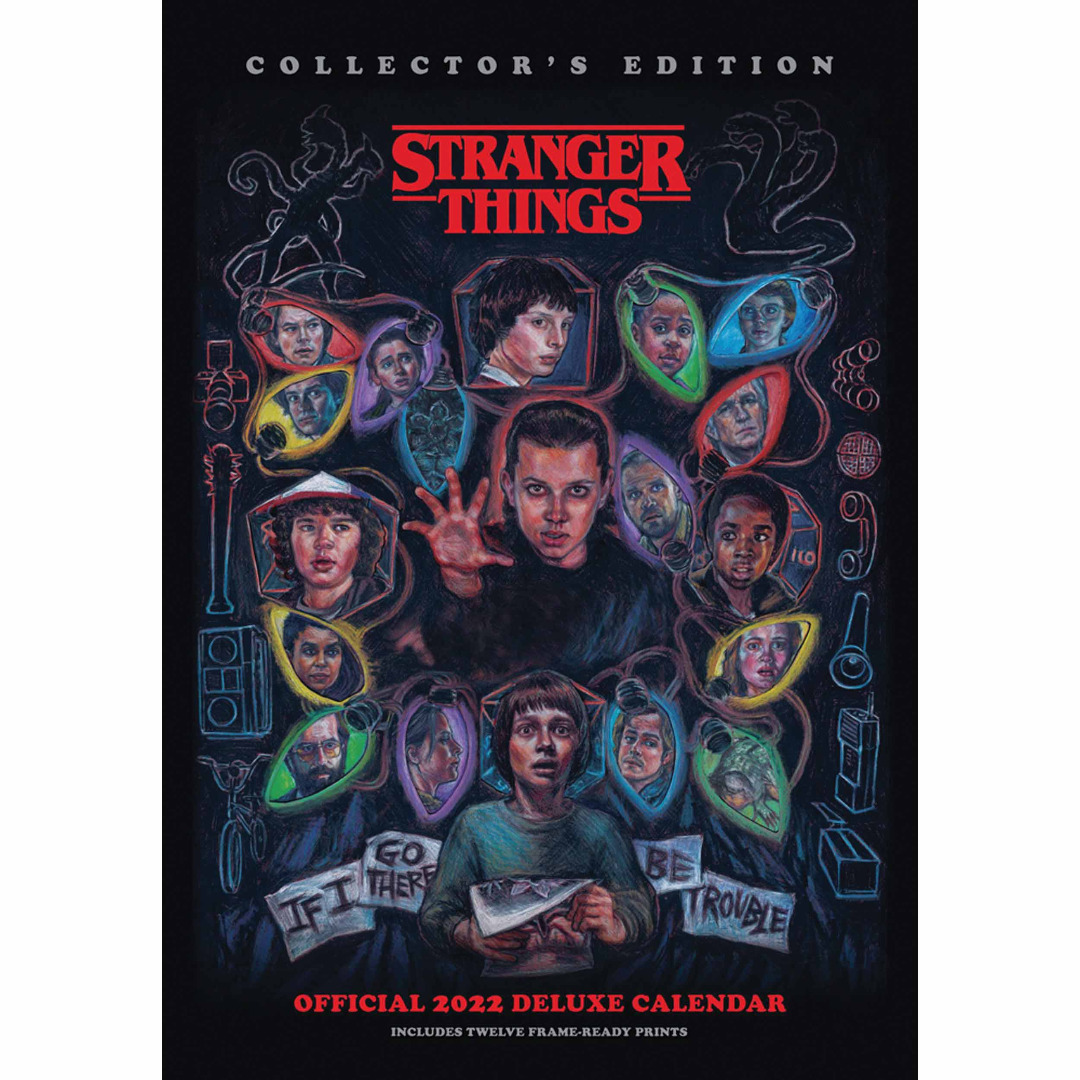 Stranger Things Official 2022 Deluxe Calendar 
